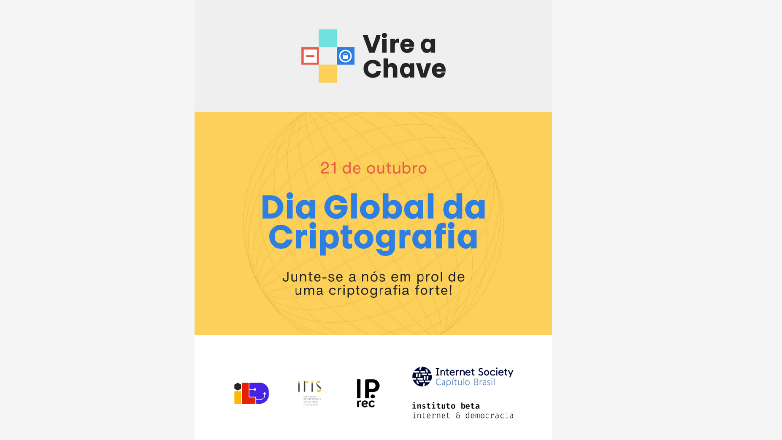Vire a Chave no Dia Global da Criptografia